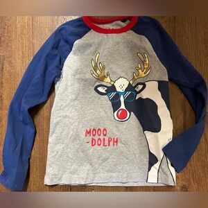 Mini Boden Christmas Shirt